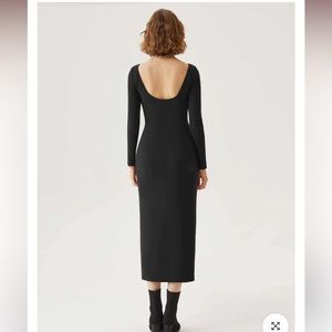 OGL Eco-Mousse® Open Back Brami Midi Dress